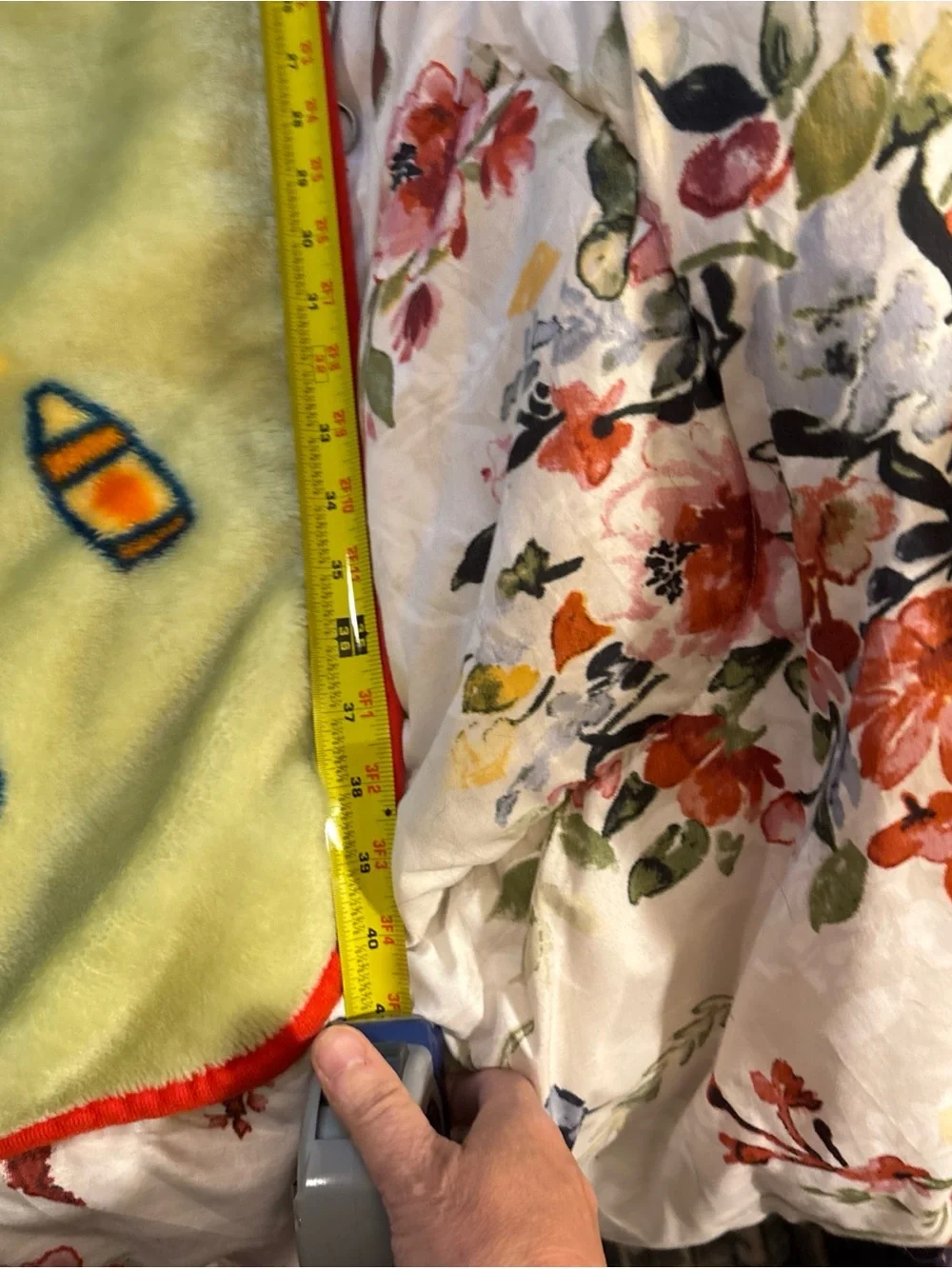 Sesame Street Plush Throw Blanket in Yellow, Blue, Red with Green Background